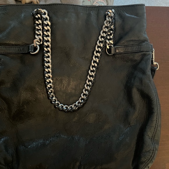 Michael Kors black leather purse - Picture 3 of 5